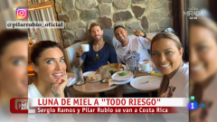 Luna de miel Sergio Ramos y Pilar Rubio
