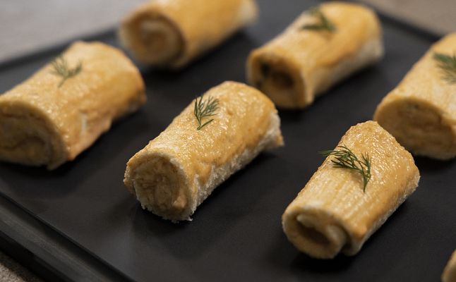 RTVE Cocina - "Brazo de gitano de ensalada de cangrejo" de Dani García