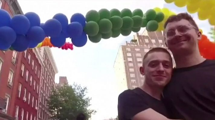 Telediario 1 - Se cumplen 50 años de los disturbios de Stonewall en Nueva York, determinantes en la lucha LGTBI