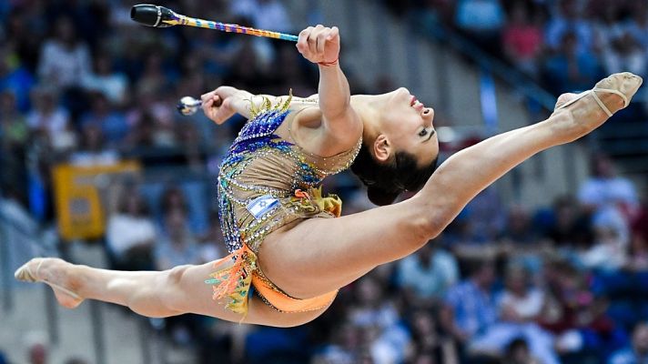  - Juegos Europeos Minsk - Gimnasia Rítmica Individual y Conjuntos 8 + 8 y Acrobática Final Grupo Femenino. Parte 1