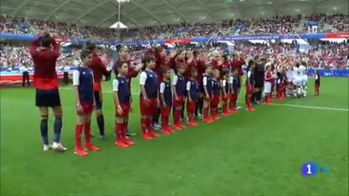 Telediario 1 - La selección española, "orgullosa" de su Mundial