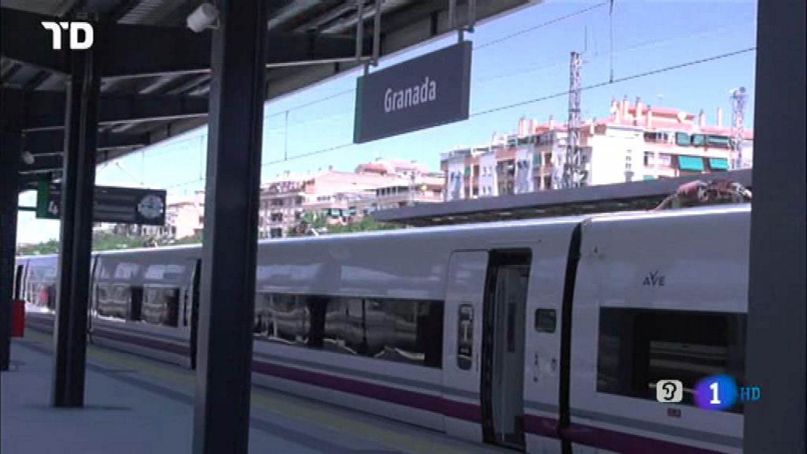Ave Granada: El Ave llega a Granada tras 10 años de obras - RTVE.es