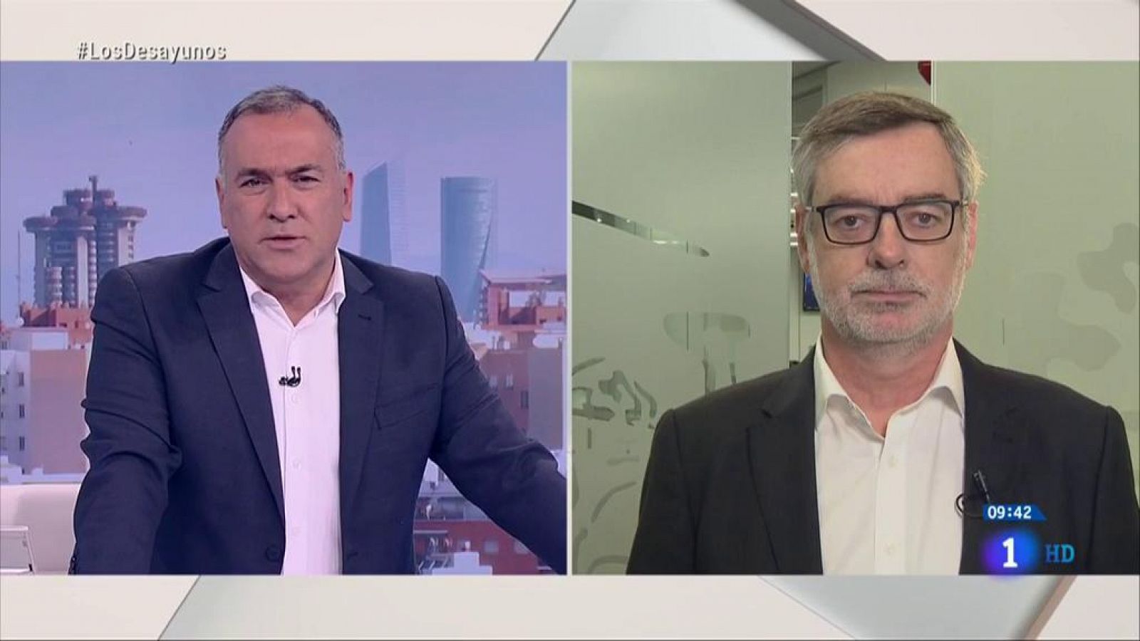 Entrevista en Los Desayunos de TVE: Villegas insiste en el "no" a Sánchez y rechaza que Cs sea una "bisagra" del bipartidismo - RTVE.es