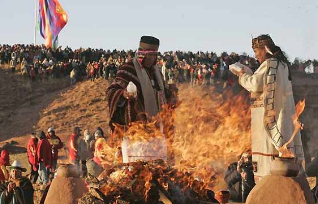  - Bolivia celebra el Año Nuevo aimara