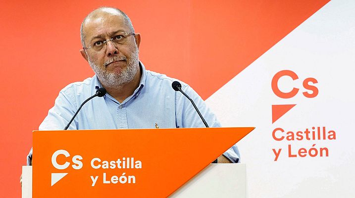 Telediario 1 - Igea defiende la abstención en la investidura de Sánchez y la dirección de Cs se mantiene en el "no"