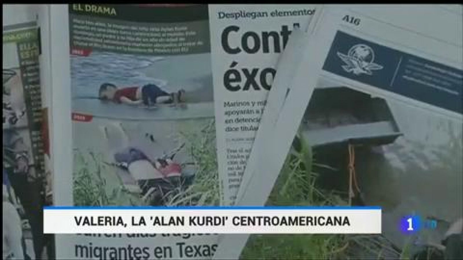 Telediario 1: El drama de la migración, muertes en la frontera de México y en el Mediterráneo | RTVE Play