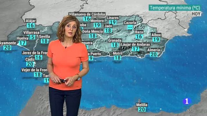 El tiempo en Andalucía - 25/06/19
