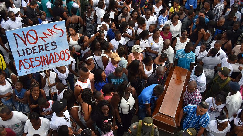 Oxfam denuncia que más de 400 líderes sociales han sido asesinados en Colombia desde 2016