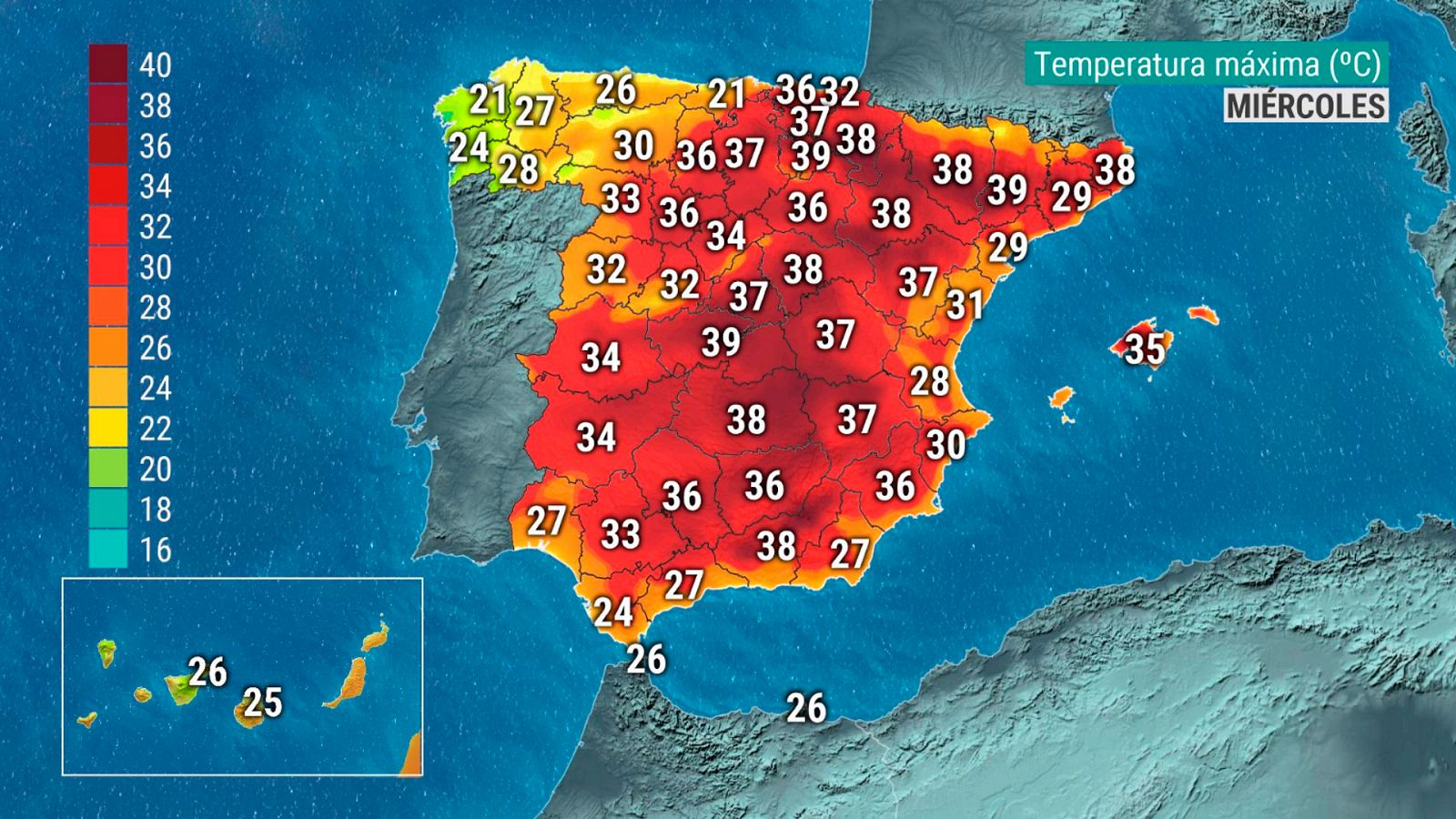 Tiempo: Hoy, temperaturas significativamente altas en el nordeste peninsular - RTVE.es