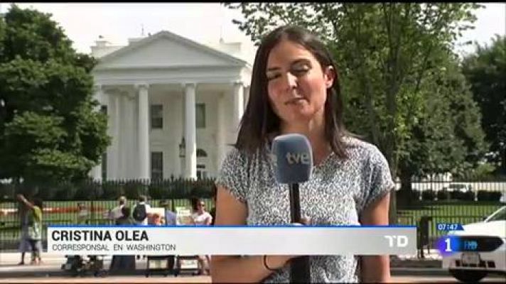 Telediario 1 - Escándalo en EE.UU. por las condiciones infrahumanas de los menores encerrados en centros de detención