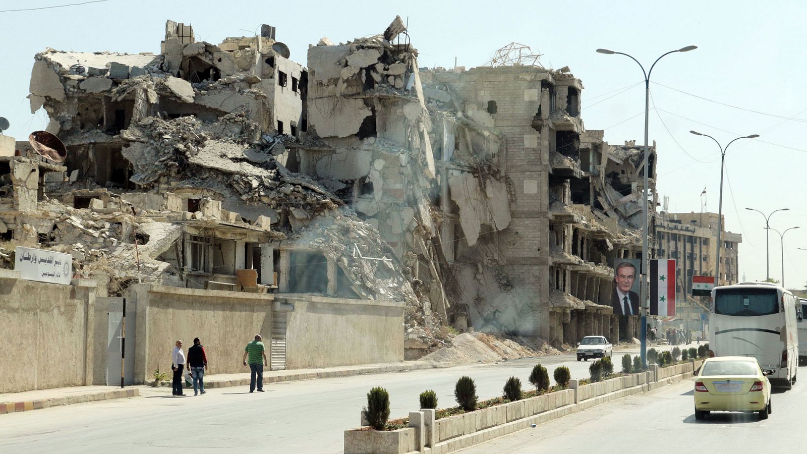 La lenta reconstrucción de Alepo, una provincia en ruinas 