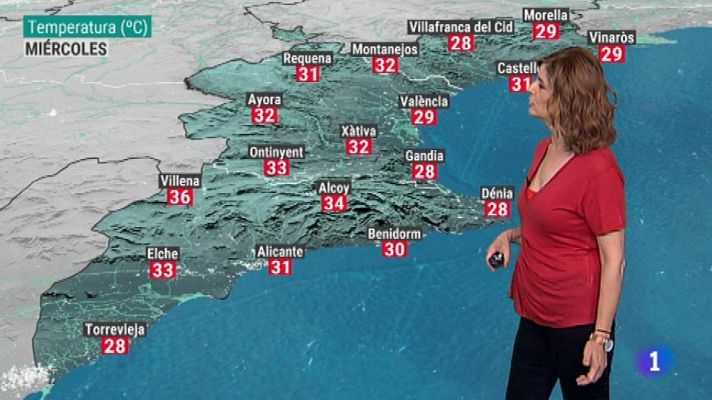 L'informatiu - Comunitat Valenciana - El tiempo en la Comunidad Valenciana - 26/06/19
