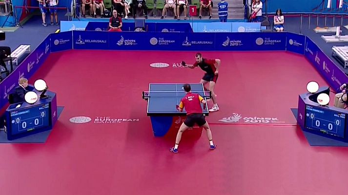  - Tenis de Mesa Individual Masculino 1ª Semifinal