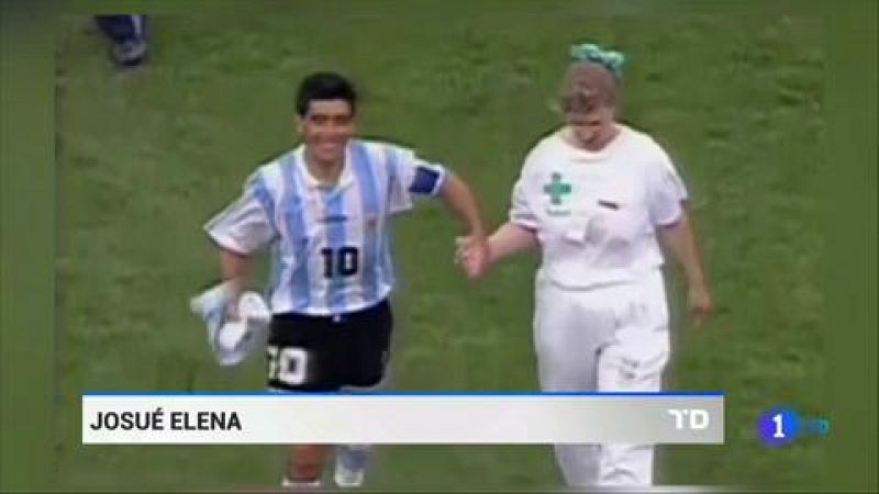 Se cumplen 25 años del último partido de Maradona con Argentina