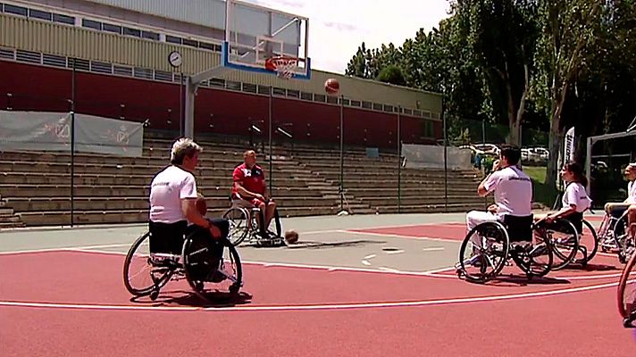 Enseñando a ser paralímpico por un día