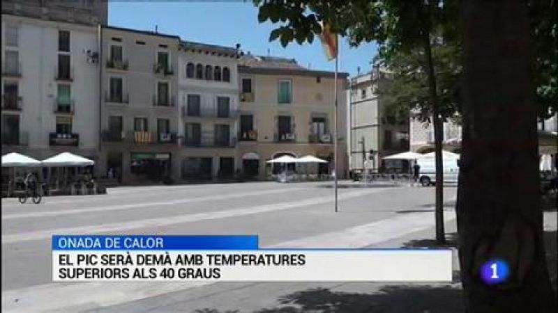 Les notícies de les 16h de  TVE Catalunya a l'informatiu -