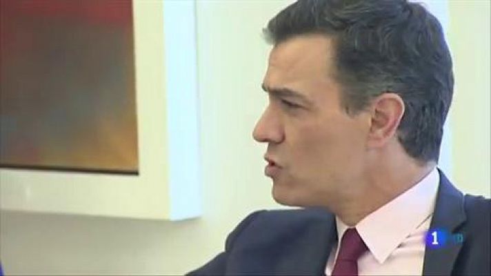 Telediario 1 - Podemos sugiere que habrá un gobierno de coalición en septiembre aunque Sánchez prefiere "el apoyo de la derecha"