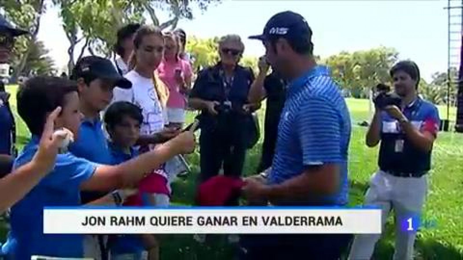 Golf | Jon Rahm quiere ganar Valderrama - RTVE.es