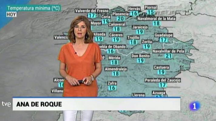 El Tiempo en Extremadura - 27/06/19