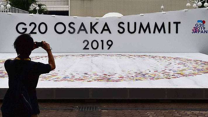 Telediario 1 - Arranca en Japón la cumbre del G20