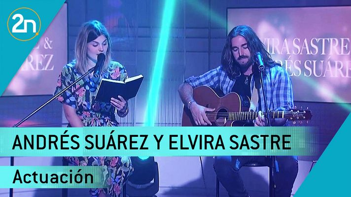 Andrés Suárez y Elvira Sastre presentan "Desordenada Elvira, desordenado Andrés"