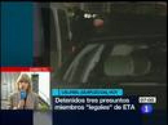  - Detenidos tres presuntos etarras