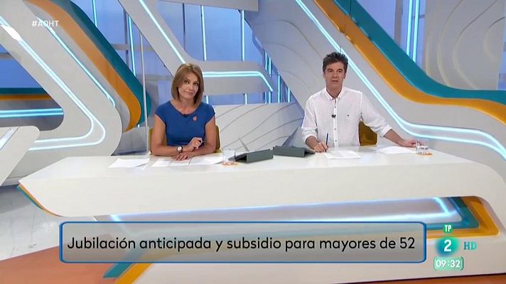 Jubilación anticipada y subsidio para mayores de 52 años