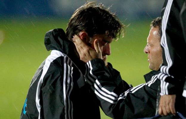  - Riera susto en el entrenamiento