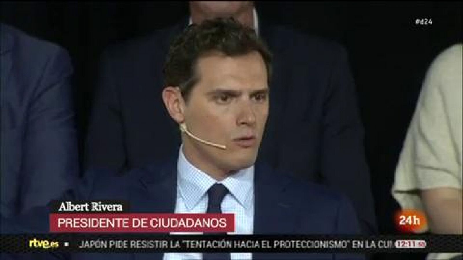 Rivera defiende su 'no' a Sánchez: "Lo mejor para España hoy es una oposición centrada y moderada"