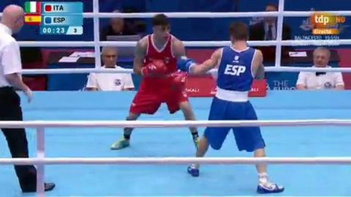 Gabriel Escobar disputará la final del peso mosca de boxeo en Minsk