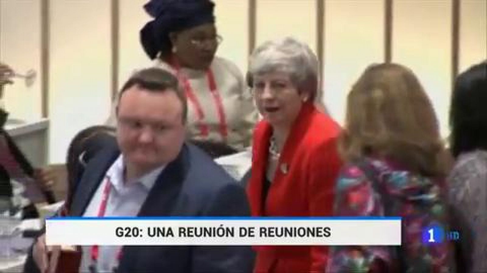 Telediario 1: Donald Trump acapara el protagonismo en la cumbre del G20  | RTVE Play