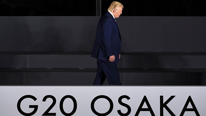 Telediario 1 - Donald Trump acapara el protagonismo en la cumbre del G20