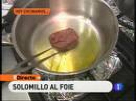 Solomillo al foie