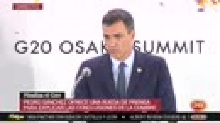 Informativo 24h - Sánchez asegura que quienes plantean el 'no' a su investidura tienen "en su cabeza el adelanto electoral"