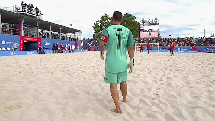 Fútbol Playa Final: España - Portugal