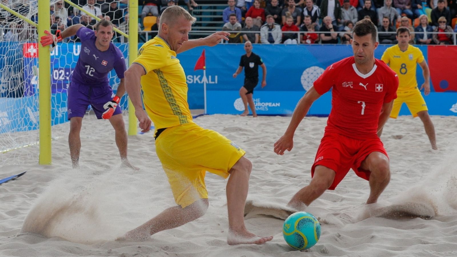 Sin programa: Fútbol Playa Bronce: Suiza - Ucrania | RTVE Play