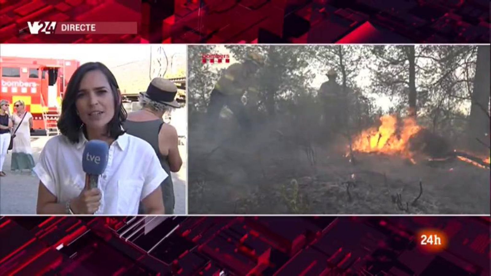 Anàlisi de l'actualitat del 28/06/2019 marcada pels incendis de Ribere d'Ebre amb Sara Gonzàlez, Jordi Mercader i Alejandro López Fonta