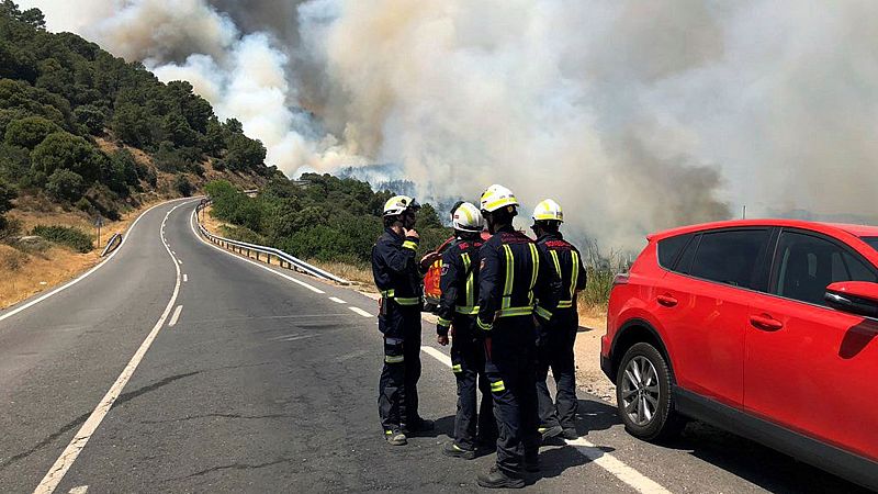 El incendio entre Madrid y Toledo sigue activo tras calcinar más de 3.000 hectáreas