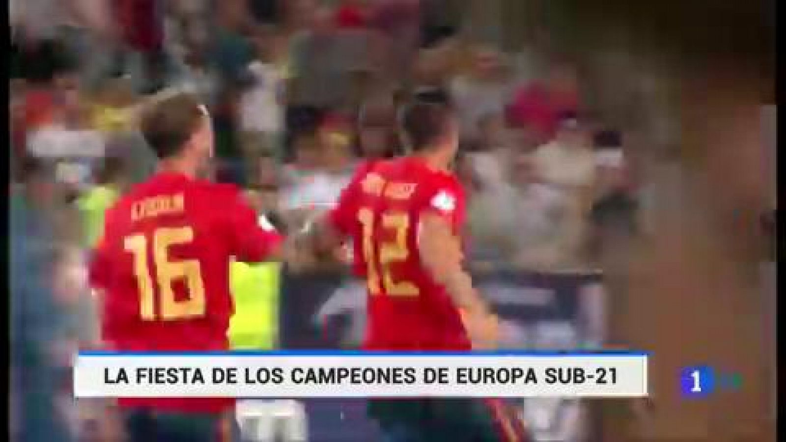 Europeo sub'21: La selección española sub'21 ha logrado su quinto Europeo de la categoría ante Alemania y lo ha celebrado por todo lo alto -RTVE.es