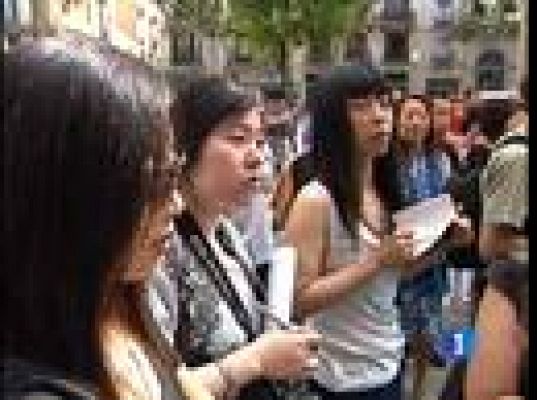  - Protesta de los trabajadores chinos