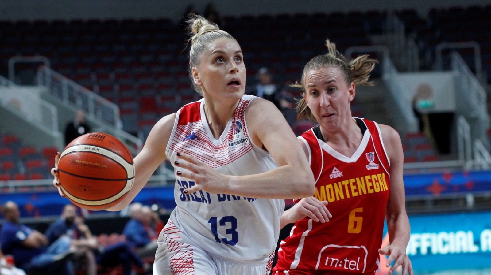 Baloncesto - Campeonato de Europa Femenino 1/8 Final: Gran Bretaña - Montenegro - ver ahora