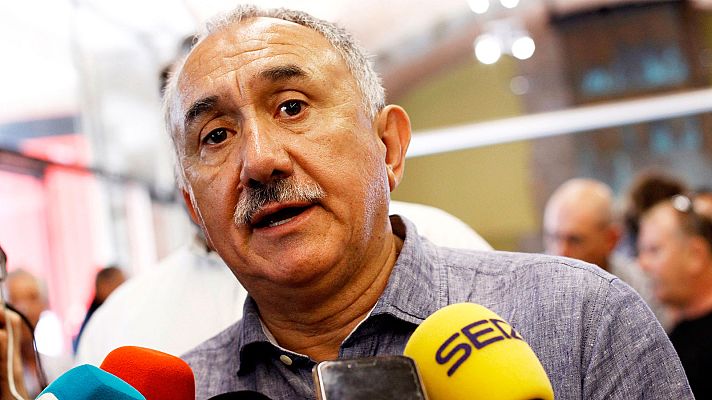 Informativo 24h - Los sindicatos señalan que se ralentiza el empleo y la CEOE, que España va "por el buen camino"