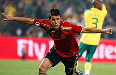 El Madrid negocia alternativas a Villa