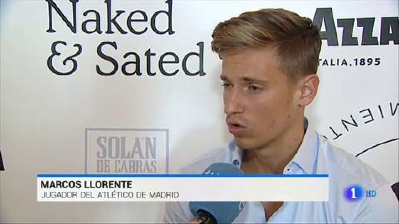 Telediario 1: Marcos Llorente: "Me voy contento con mi trabajo en el real Madrid" | RTVE Play