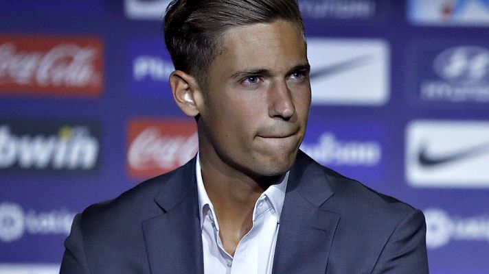 Telediario 1 - Marcos Llorente: "Me voy contento con mi trabajo en el real Madrid"