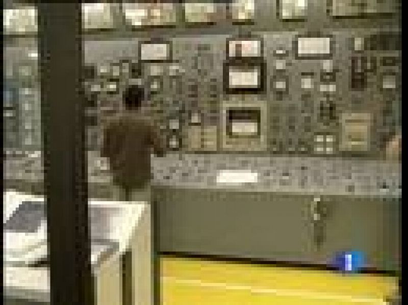 Así contó TVE el cierre de la central nuclear de Almonacid de Zorita.