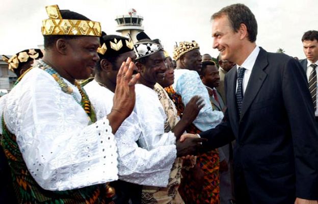 Zapatero visita Togo