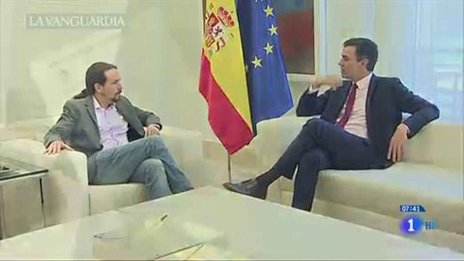 Iglesias pide a Sánchez someter a investidura un gobierno de coalición y asegura que revisará su posición si no sale adelante - RTVE.es