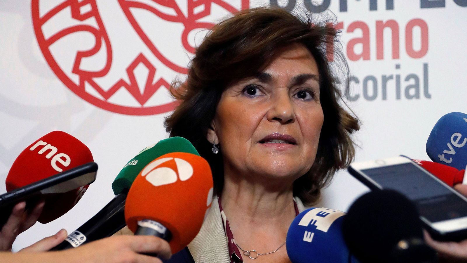 Calvo insta a Podemos a "poner sobre la mesa políticas" y "tener sentido de la responsabilidad"