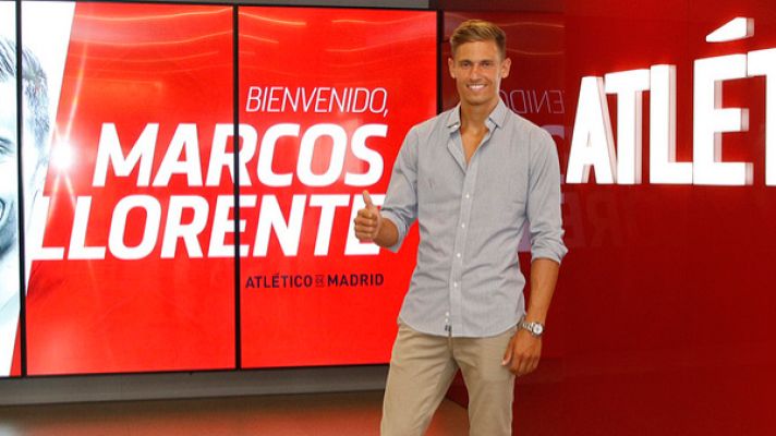 Telediario 1 - Llorente, deseando empezar su etapa como rojiblanco: "Quiero ser importante"